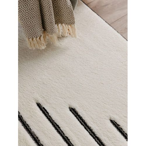 Tapis Elvy Crème/gris 250x350 Cm