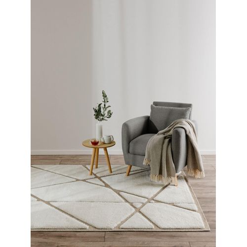 Tapis Elvy Crème/beige 200x300 Cm
