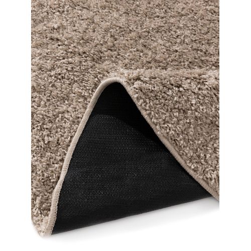 Tapis à Poils Longs Soho Beige 160 Cm Rond