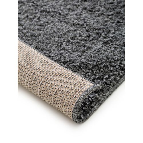 Tapis à Poils Longs Soho Gris 70x200 Cm