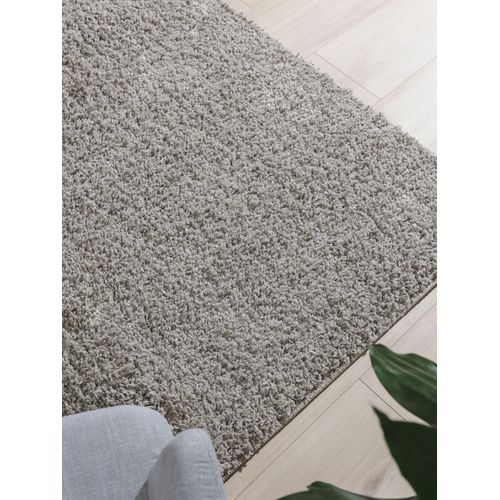 Tapis à Poils Longs Soho Gris Clair 250x300 Cm