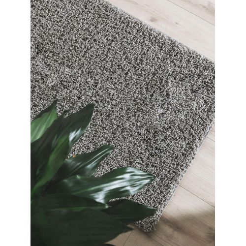 Tapis à Poils Longs Soho Gris Clair 70x200 Cm
