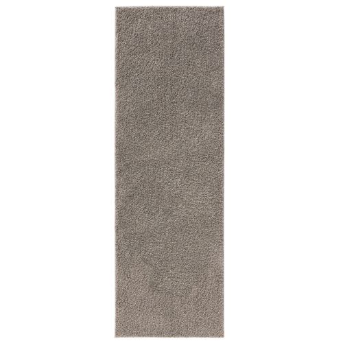 Tapis à Poils Longs Soho Gris Clair 70x200 Cm