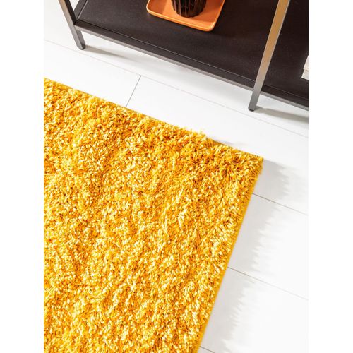 Tapis à Poils Longs Soho Jaune 60x120 Cm