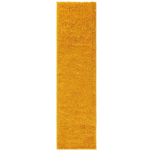 Tapis à Poils Longs Soho Jaune 60x120 Cm