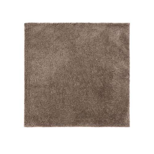 Tapis à Poils Longs Soho Taupe 200x200 Cm