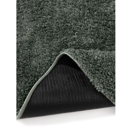 Tapis à Poils Longs Soho Vert Clair 200 Cm Rond