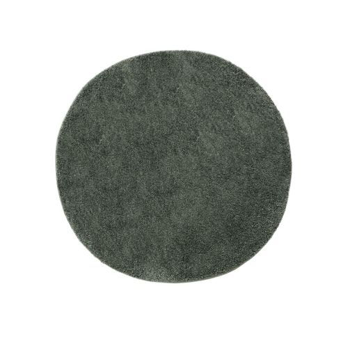 Tapis à Poils Longs Soho Vert Clair 200 Cm Rond