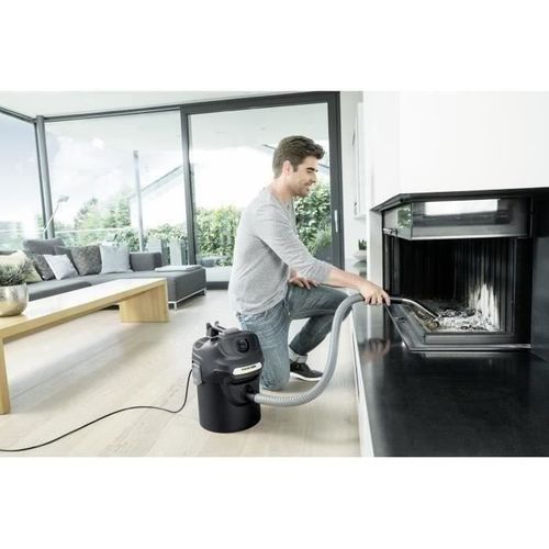 Aspirateur Cendres Et Poussières Karcher AD 2 - Cuve Métal 14 L - 600w - 16297110