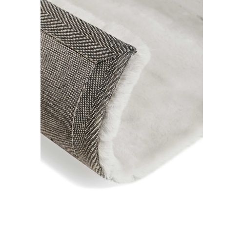 Tapis Doux 200x290 Moelleux Poils Longs Gris Clair Anna