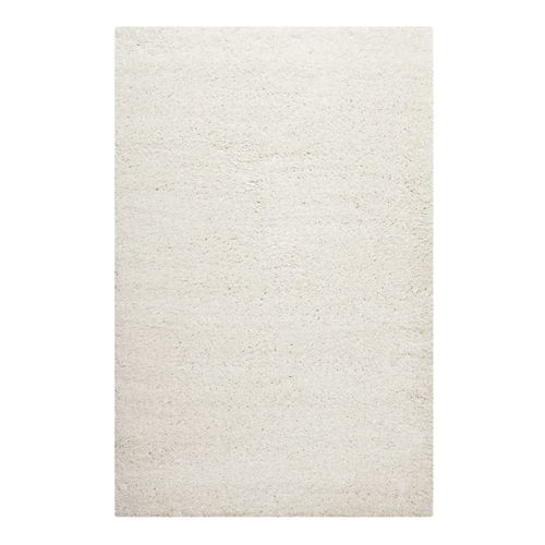 Tapis Confort 133x200 Poils Longs Mats (50 Mm) Blanc Smilla