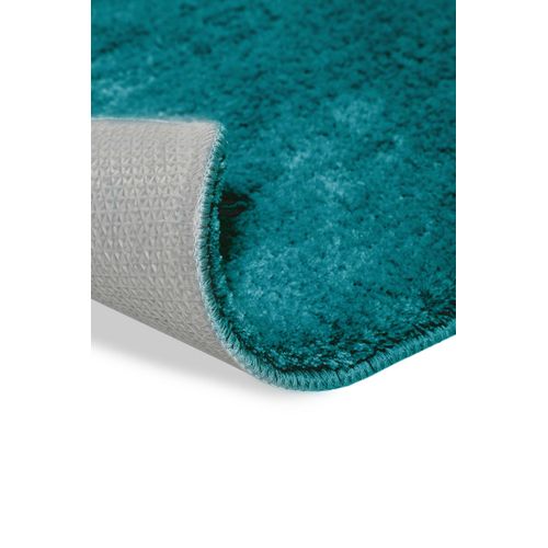 Tapis De Bain 55x65 Doux Turquoise Uni Joris
