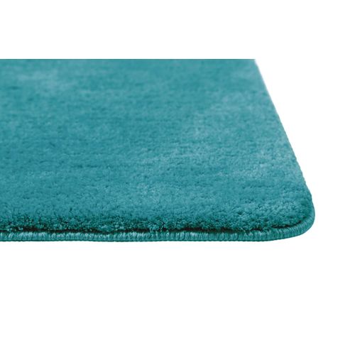 Tapis De Bain 55x65 Doux Turquoise Uni Joris
