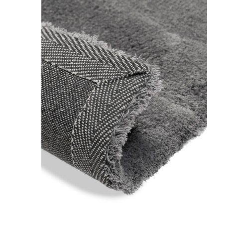 Tapis Doux 200x290 Microfibre Anthracite Vanessa