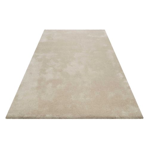 Tapis Poils Longs 200x290 Beige Microfibre Emilia