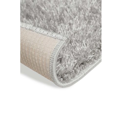 Tapis Salon 120x170 à Poils Longs Gris Fanny