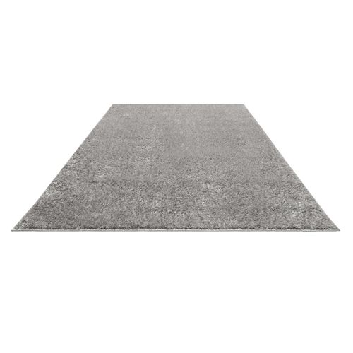 Tapis Salon 133x200 à Poils Longs Gris Fanny