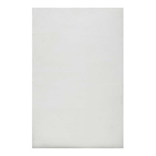 Tapis Blanc 120x170 Moelleux Poils Longs Anna