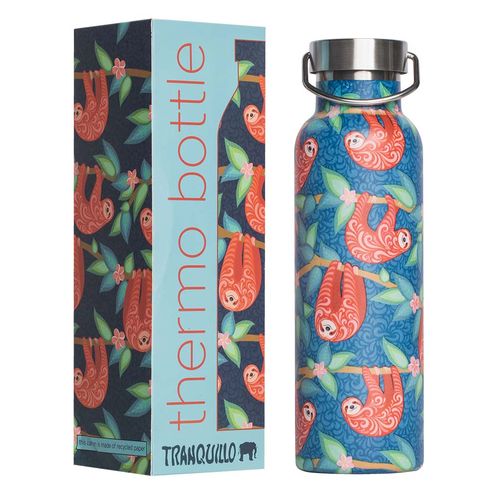 Thermos Inox Coloré Paresseux 600 Ml