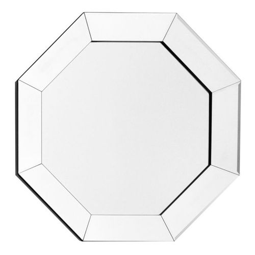 Miroir Mural Design "kronos" 60cm Argent