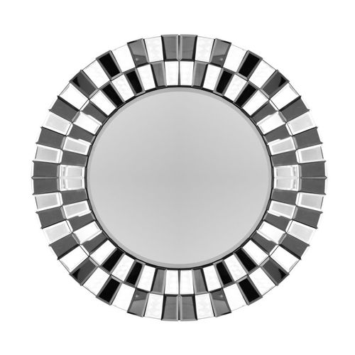 Miroir Mural Design "horus" 80cm Argent