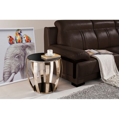 Table D'appoint Déco "pabla" 51cm Or