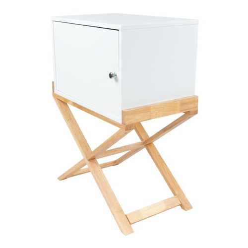 Table D'appoint Design "valérie" 75cm Blanc