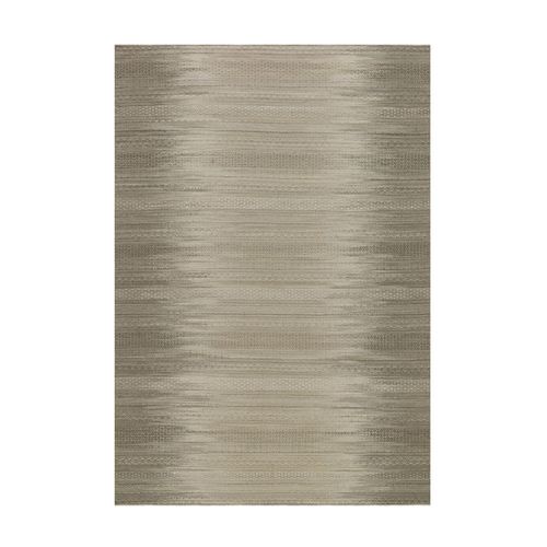 Tapis En Laine Tissé Fait Main "sunset" Taupe 170 X 240 Cm