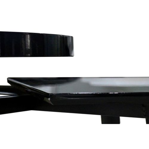 Table D'appoint Design "butler" 77cm Noir