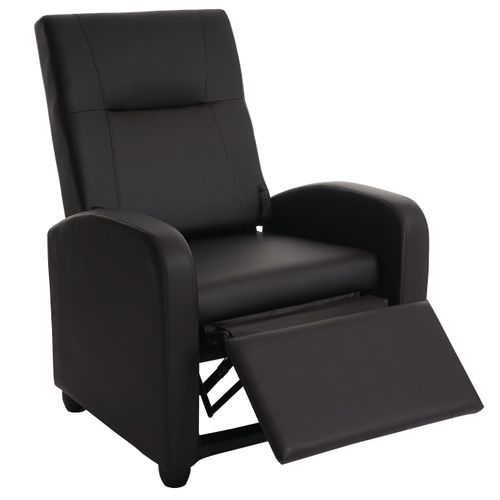 Fauteil De Télé Denver Basic, Fauteuil De Relaxation, Simili ~ Café