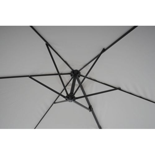 Parasol De Mur Casoria Déporté, Pour Balcon Ou Terrasse, 3m Inclinable ~ Sable