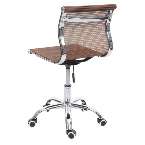 Chaise De Bureau Hwc-k53 Tissu Résille/textile Marron