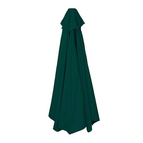 Toile De Rechange Pour Parasol Semi-circulaire Parla 270 cm Uv 50+ 3kg ~ Vert