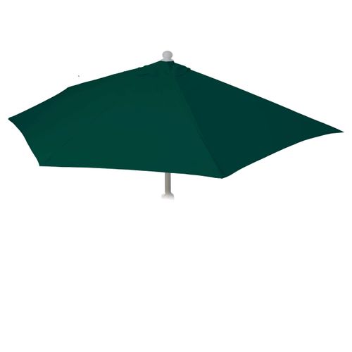 Toile De Rechange Pour Parasol Semi-circulaire Parla 270 cm Uv 50+ 3kg ~ Vert