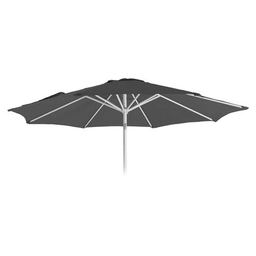 Toile De Rechange Pour Parasol N18 Ø 2,7m Tissu/textile 5kg Anthracite