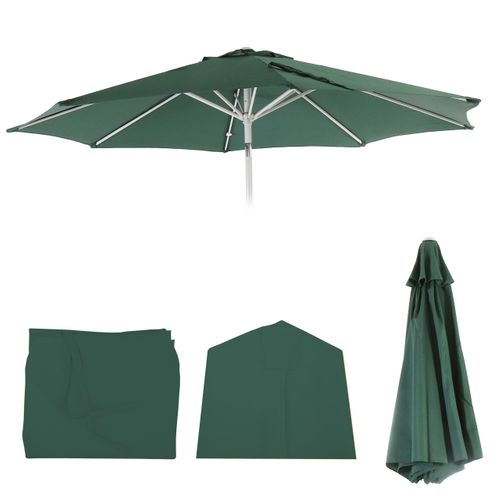 Toile De Rechange Pour Parasol N19 Ø 3m Tissu/textile 5kg Vert