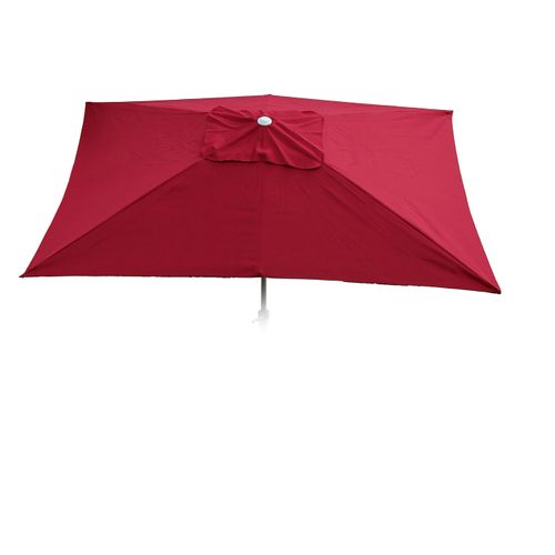 Toile De Rechange Pour Parasol N23 2x3m Rectangulaire 4,5kg Bordeaux
