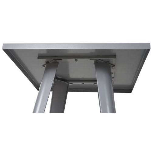 Set Table Mange-depout E 2x Tabouret De Bar Hwc-a73 Design Industriel Gris