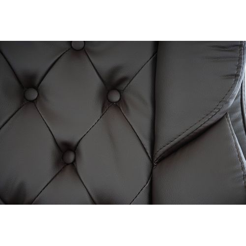 Fauteuil De Bureau Pro L42 Xxl, Charge 150kg, Similicuir ~ Marron