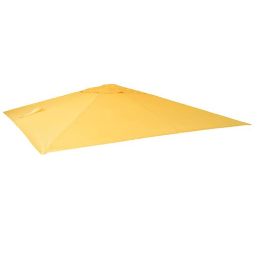 Toile De Rechange Pour Parasol Déporté Hwc, 3 X 4 M ~ Jaune