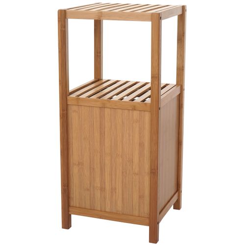 Set Complet De Salle De Bains Hwc-b18, Meuble Armoires Étagères Bambou