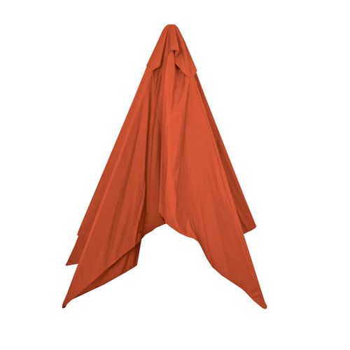 Toîle De Remplacement Parasol Florida, 3x4m, Polyester 6kg ~ Couleur Terre Cuite