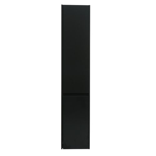 Colonne Suspendue Hwc-l86 2 Portes 3 Compartiments 160x33cm Noir