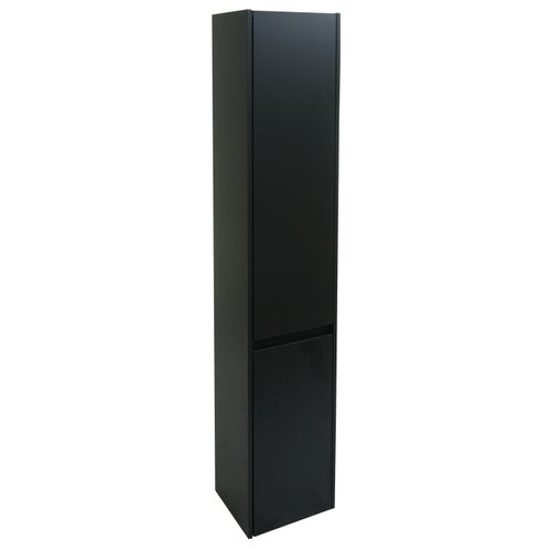 Colonne Suspendue Hwc-l86 2 Portes 3 Compartiments 160x33cm Noir