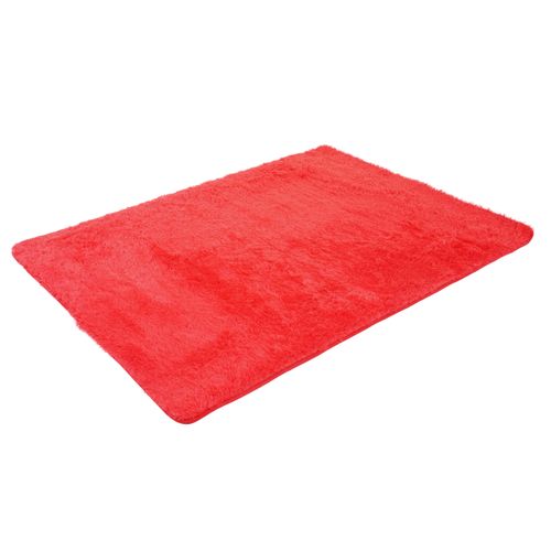 Tapis Hwc-f69 Shaggy 160x120cm Rouge