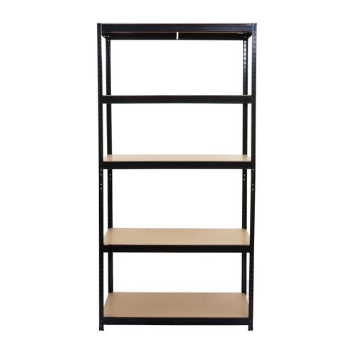 Etagère Robuste Hwc-e33 5 Étagères Noir 200x100x60cm