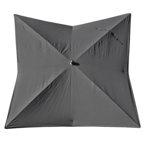 Toile Pour Parasol De Luxe Hwc-a37 3x3m (ø4.24m) ~ Anthracite