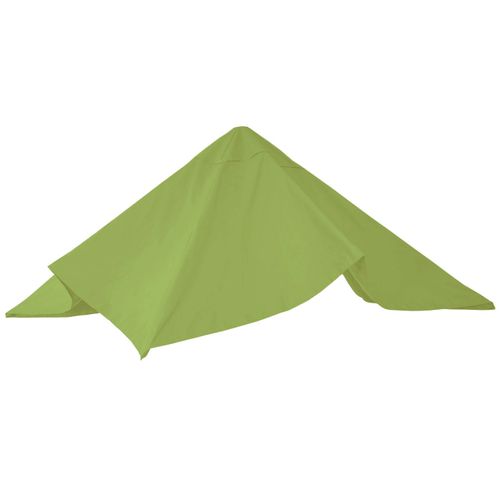 Toile Pour Parasol De Luxe Hwc-a96, 3,5x3,5m (ø4,95m) 4kg ~ Vert Clair