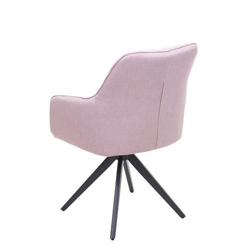 Lot De 6 Chaises De Salle à Manger Hwc-h7 Tissu/textile Rose