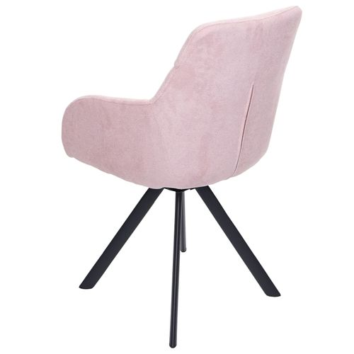 Lot De 6 Chaises De Salle à Manger Hwc-j69 Velours Rose